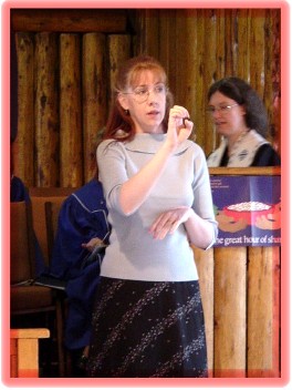 Noël Guinotte is our Sign Language Interpreter
